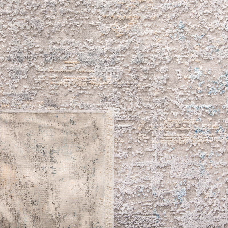 Stonegate Abstract Viscose Area Rug, Rectangle 122 x 183 cm