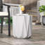 Table d'appoint d'extérieur en béton léger