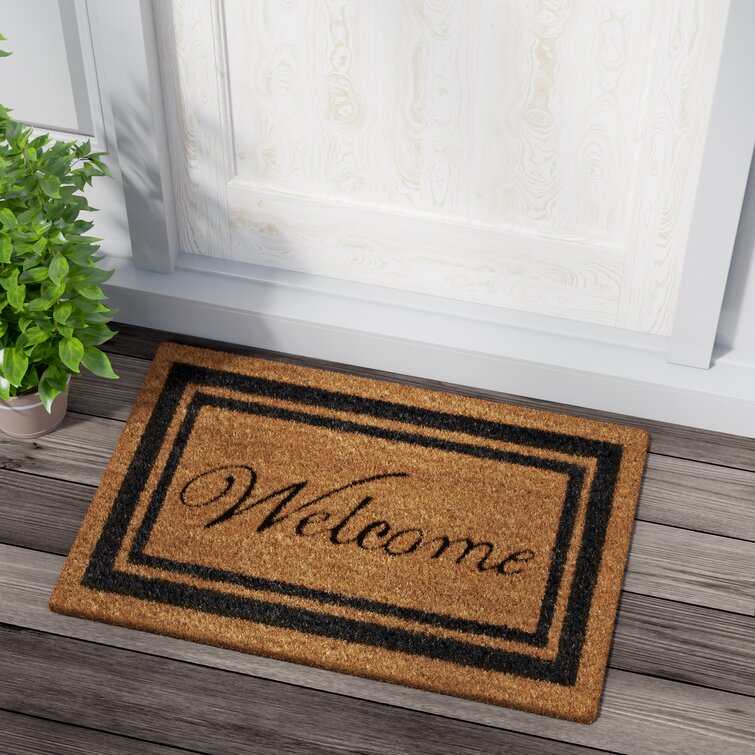 Welcome to Our Home' Doormat, Indoor Outdoor Rug, Large Front Door Mat  Outdoor