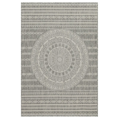 Silver Indoor/Outdoor Area Rug