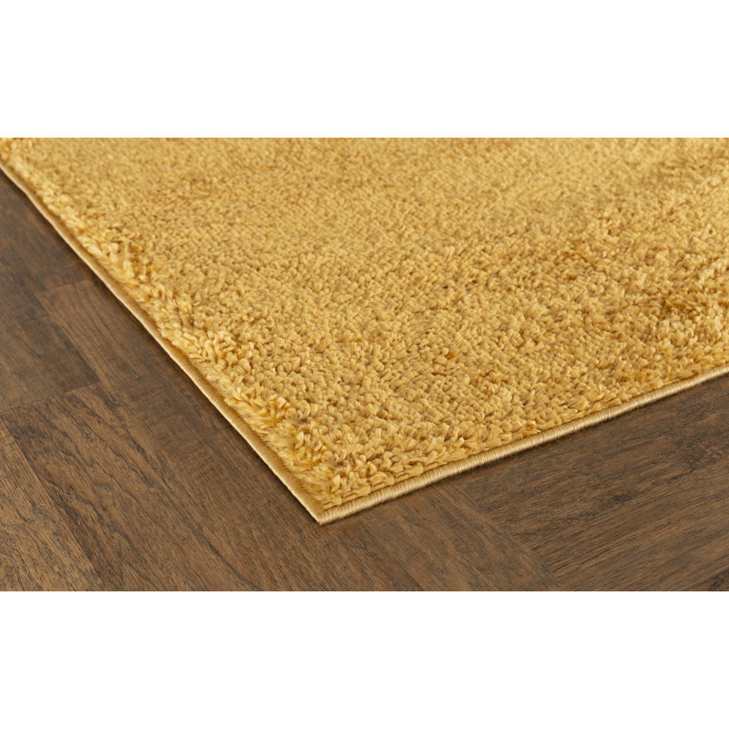 Solid Colour Shag Area Rug, Runner 60 x 220cm
