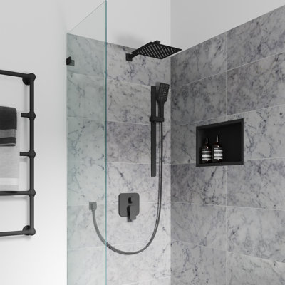 Resort Complete Shower System with Rough-in Valve