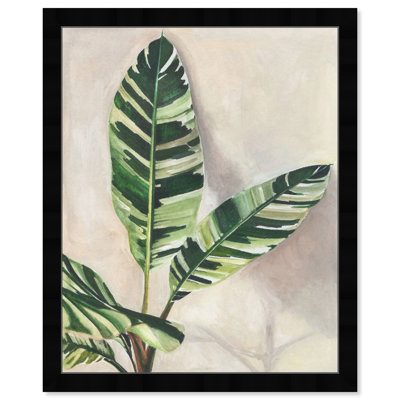 Nice Plants I - Peinture encadrée sur papier