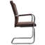 Chaise d'appoint Cantilever pour salle à manger en simili suède-1526828768