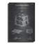 «Barbecue Blueprint Vernis Chalkboard», art mural en métal-2095681177