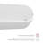 67" x 29.5" Freestanding Soaking Acrylic Single Slipper Bathtub with Reversible Drain
