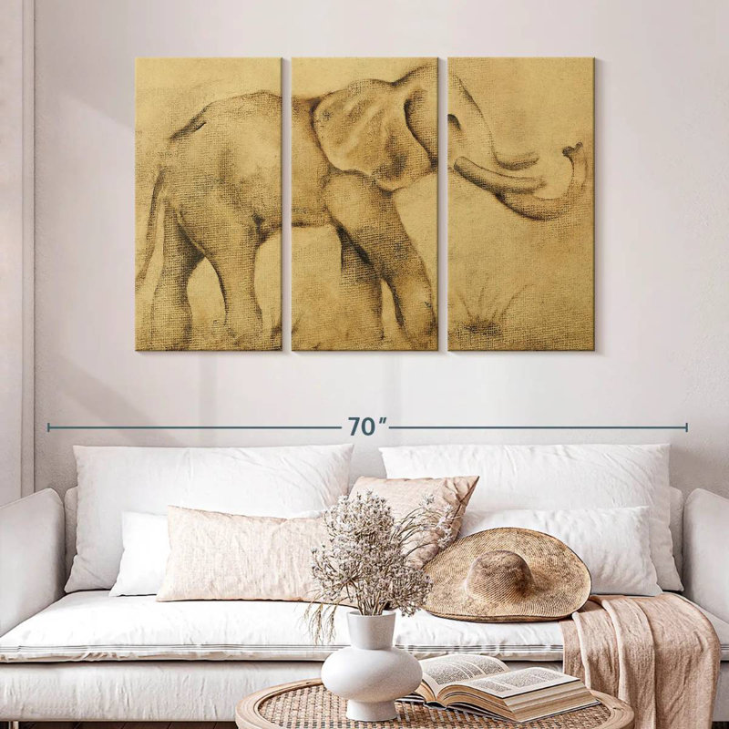 Brampt  Global Elephant Light, 32" H x 50" W