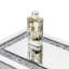 Ghita 120cm Mirrored Glass Console Table with Storage Shelf