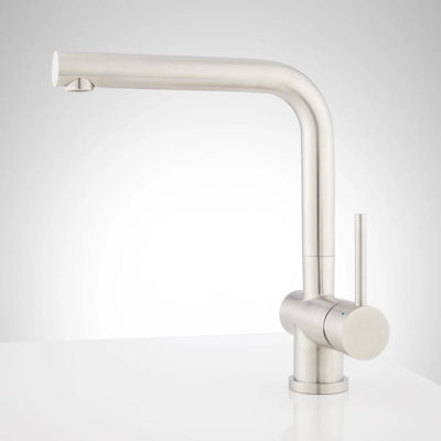 Bennett Single-Hole Stainless Steel Kitchen Faucet