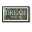 «Dream Big» - reproduction d'art encadrée de qualité supérieure - prête à être accrochée-587759045-587759098