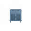 Console en bois avec 2 tiroirs, 2 portes