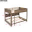 Grand lit superposé antique avec compartiments de rangement pratiques et spacieux-519988177