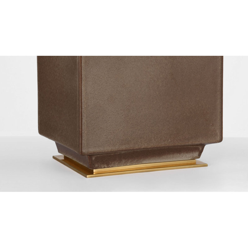 Meurice 27" Table Lamp with Linen Shade, Positano Sand
