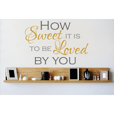 Text & Numbers Wall Decal