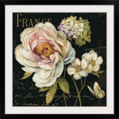 Musso " Marche De Fleurs On Black " by Lisa Audit