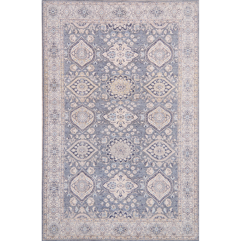 Handmade Wool Floral Area Rug