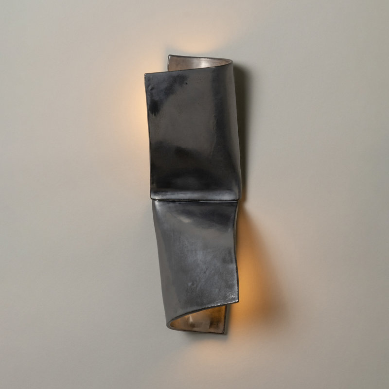 DOUBLE SHAI SCONCE, Graphite