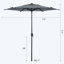 Parasol de marché 108 po Lyon-149291323-168964200