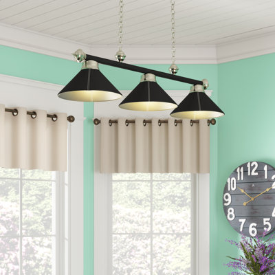Luminaire suspendu pour table de billard Bowdon