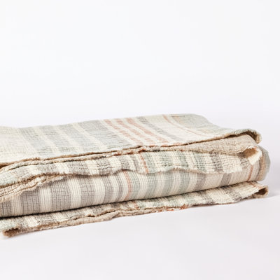 Topanga Organic Matelasse Hand Woven Blanket