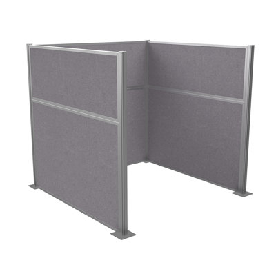 Armoire en U 6 pi x 6 pi pré-configurée
