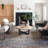 Chris Loves Julia x Loloi Jules Oriental Denim/Spice Area Rug-2107420091