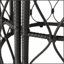 Table d'appoint Bruce Wicker Weave, durable et élégante pour une utilisation intérieure et extérieure, parfaite pour les petits espaces et la flexibilité de décoration