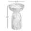Macey Concrete Pedestal End Table-302118838