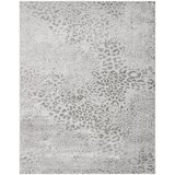 Animal Print Gray & Silver Area Rugs You'll Love | Wayfair