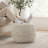 Bejan Cotton Pouf Ottoman-1043728037