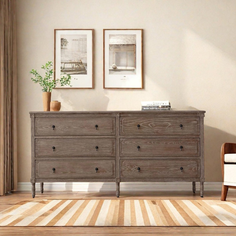 Premium Quality Side Cabinet Sideboard, Light Coffee