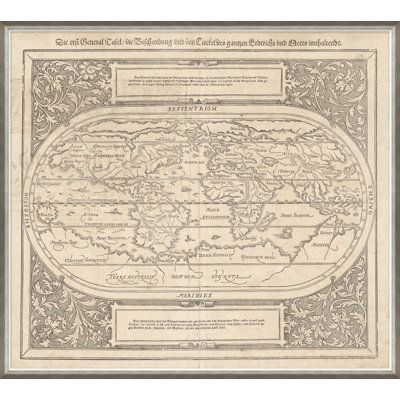 Septentrion Map Giclee Print