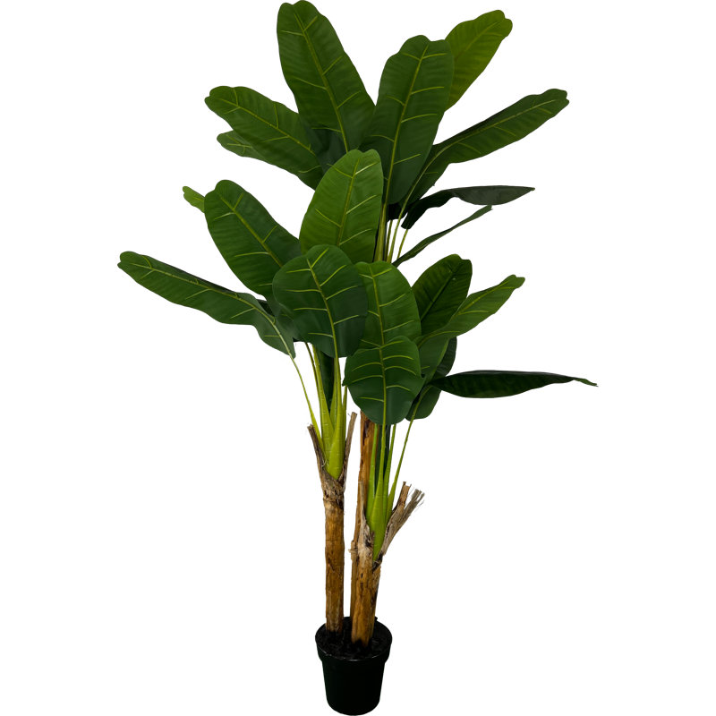 Plante artificielle banane 6 po fabriquée à la main Primrue