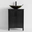 Meuble-lavabo simple 24 po avec lavabo vasque et robinet-2080727018