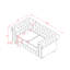 Canapé Chesterfield Modern en similicuir Chesterfield-1290315873