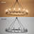 16-Light 47" Dimmable Double Ring Wagon Whee Chandelier - Industrial Vintage Chandelier for Kitchen Island, Dining Room, Living Room-750989700