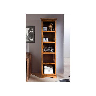 Oxford 195cm H x 54cm W Solid Wood Standard Bookcase