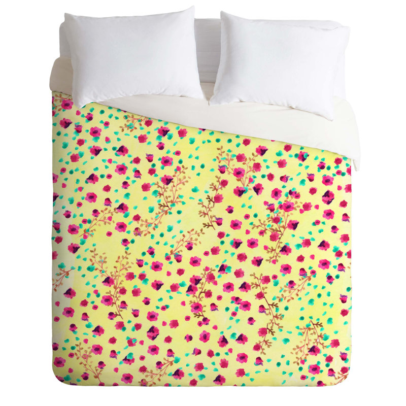 Housse de couette Floral, Housse de couette pour très grand lit et 2 très , Poids léger