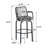 Jaiden Outdoor Patio Bar Stools Set-31804510-31804511