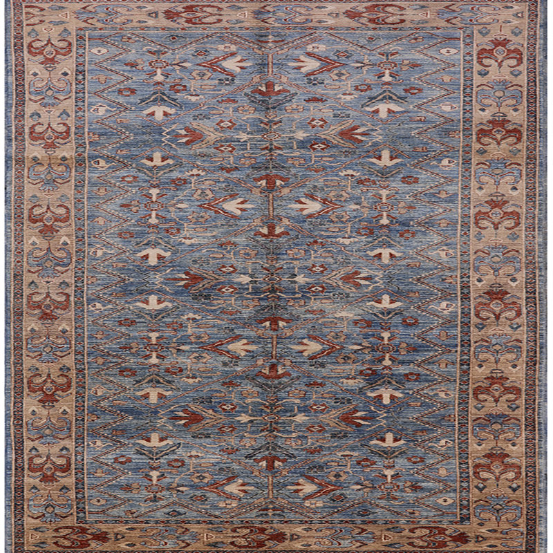 Oriental Indoor Rug, Square 7'