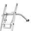 Stabilisateur pour échelle avec stabilisateur de toit en acier robuste