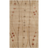 Kneiske Hand Knotted Silk & Wool Pile Rug