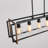 5 - Light Kitchen Island Square / Rectangle Chandelier
