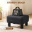 40cm Wide Solid Colour Ottoman
