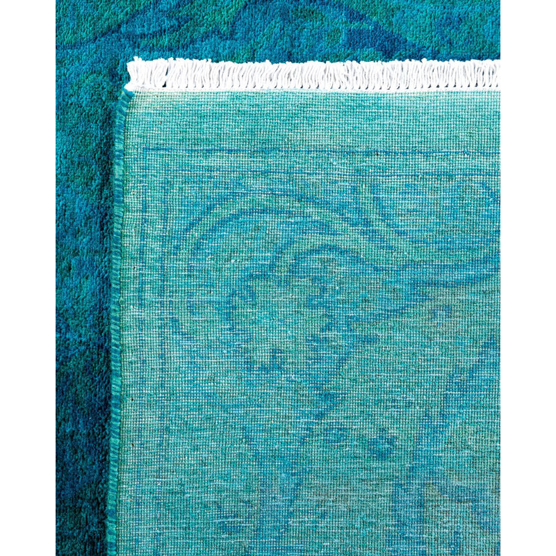 Overyed One-of-a-Kind Rectangle 4'2" X 6'1" Hand Knotted Area Rug