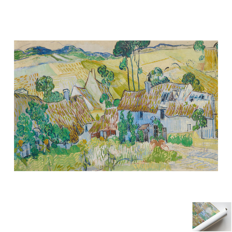Print on Canvas, 25 cm H x 35 cm W, White Floater Framed