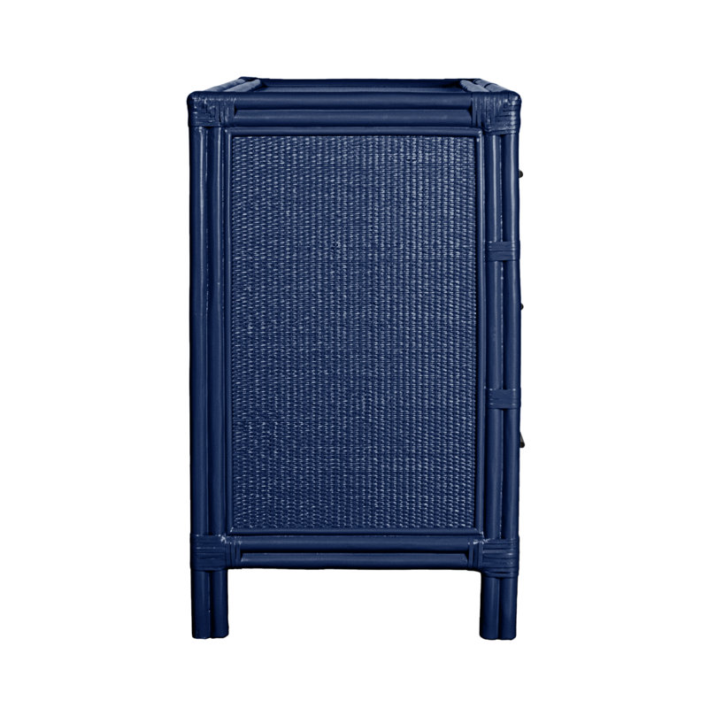 Aruba 4 - Drawer Nightstand, Navy