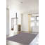 Tapis noir et blanc en laine New Age de conception unique 9 pi 1 po x 12 pi Hurain