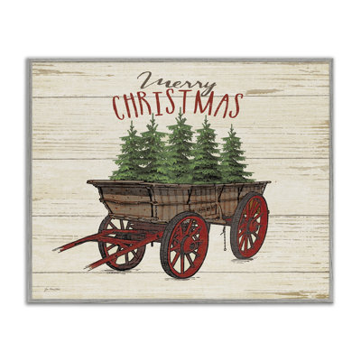 «Merry Christmas Tree Wagon», impression