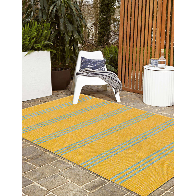 Jill Zarin Anguilla Indoor/Outdoor Rug, Rectangle 5'3" x 8'